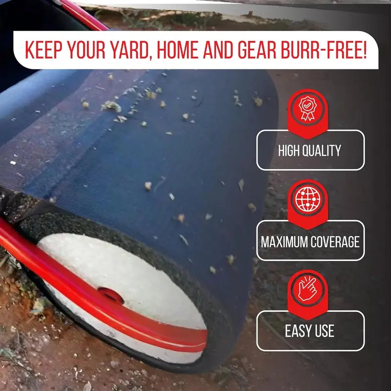 X-Large Burr Roller Remover â€?18-Inch Push-Style Yard Tool for Efficient Weed & Seed Removal