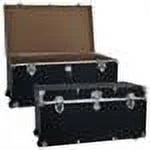 Seward 31" Trunk with Wheels & Lock, Black