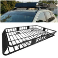 ECOTRIC 64 x 38 x 4'' Universal Roof Rack Cargo Carrier Basket