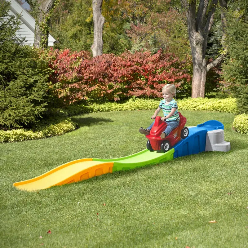 Step2 Anniversary Edition Roller Coaster Ride-On Toy â€?Up-and-Down Track Fun for Toddlers