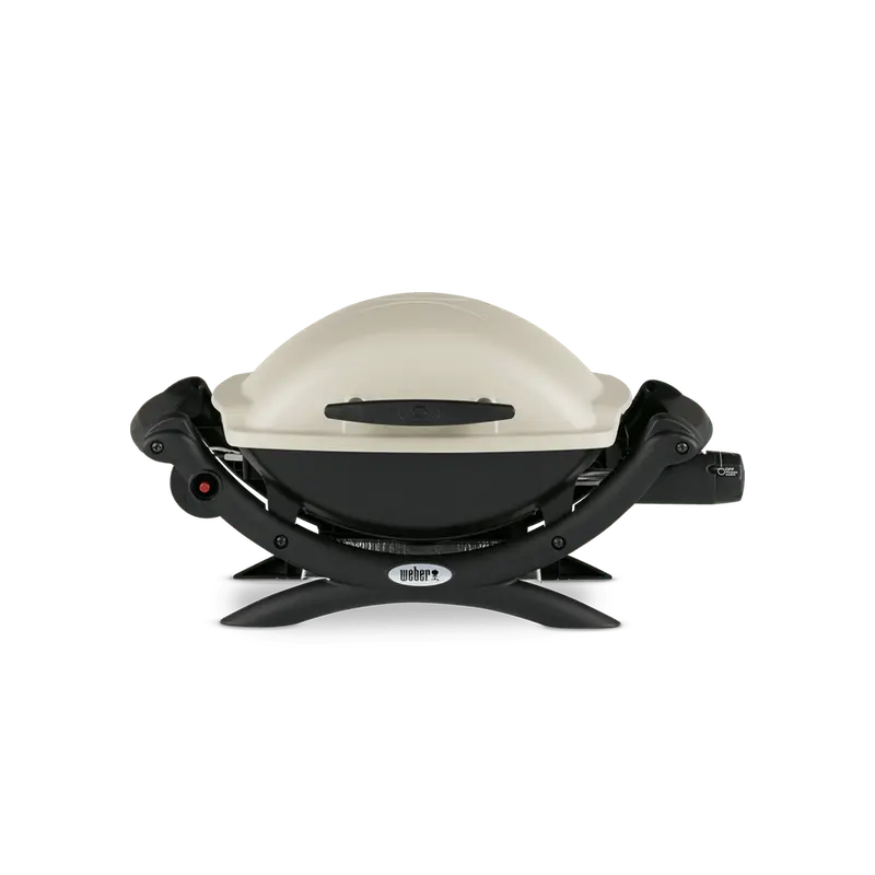 Weber Q 1000 Portable Tabletop Propane Grill â€?Compact, Cast-Aluminum Body, Precise Heat Control