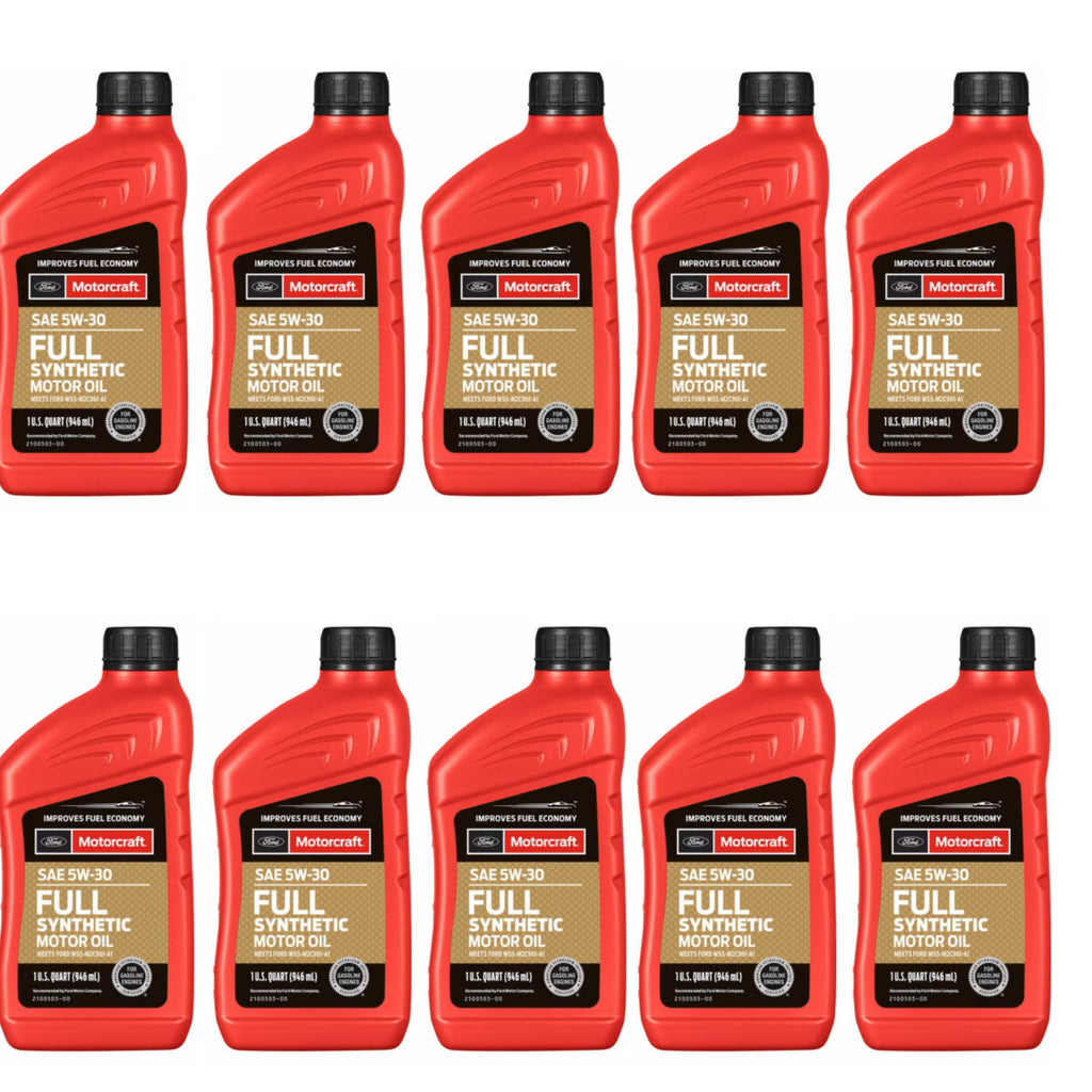 Engine Oil - Full Synthetic Motor Oil Motorcraft XO - 5W30 - Q1FS Pack of 10