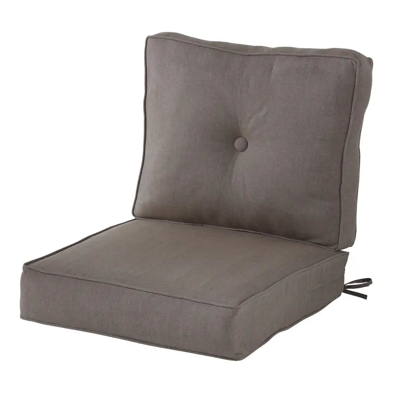 Sunbrella Premium Deep-Seat Outdoor Cushion Set â€?2-Piece Weather-Resistant Patio Upgrade