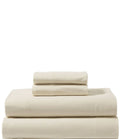 L.L.Bean Ultrasoft Comfort Flannel Sheet Set, Queen Sheet Set, Natural