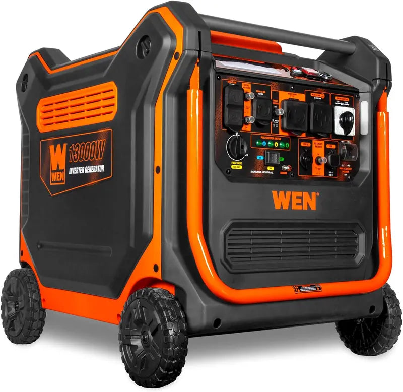 WEN Tri-Fuel Generator â€?14,500W 120V/240V Output for Gas, Propane, or Natural Gas