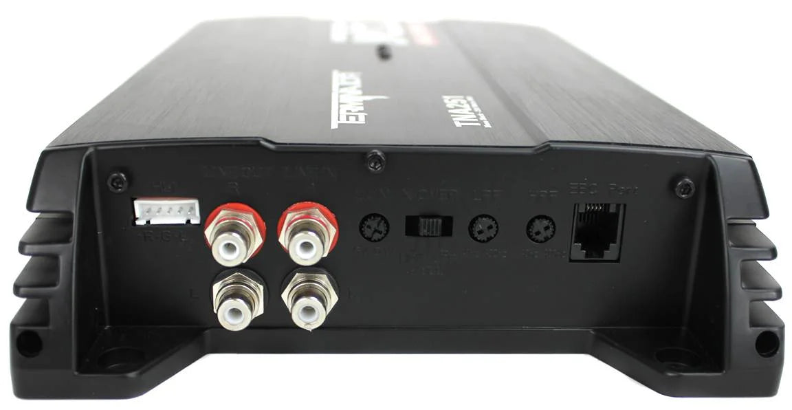 MTX 12 Dual Loaded Car Subwoofer w/Sub Box. Amplifier. & QPower Wiring Kit