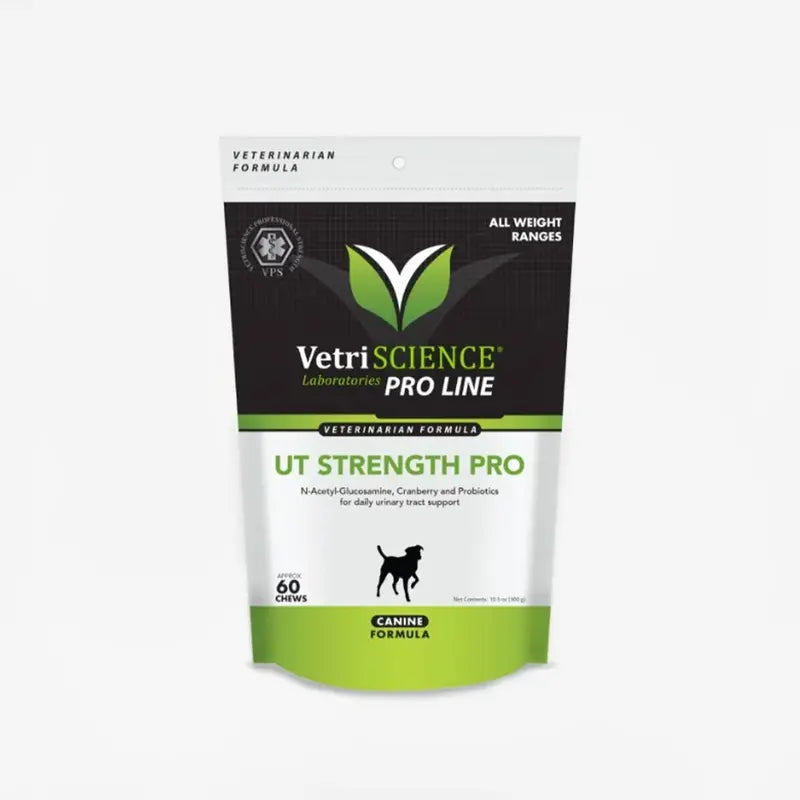 VetriScience UT Strength Pro for Dogs â€?Supports Urinary Tract Health with D-Mannose, NAG & Probiotics