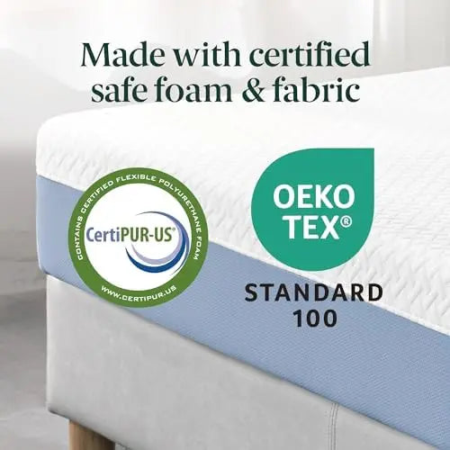 ZINUS 6â€?Cooling Memory Foam Mattress â€?Full, Medium Feel, Fiberglass-Free, Certified Safe Foams & Fabric