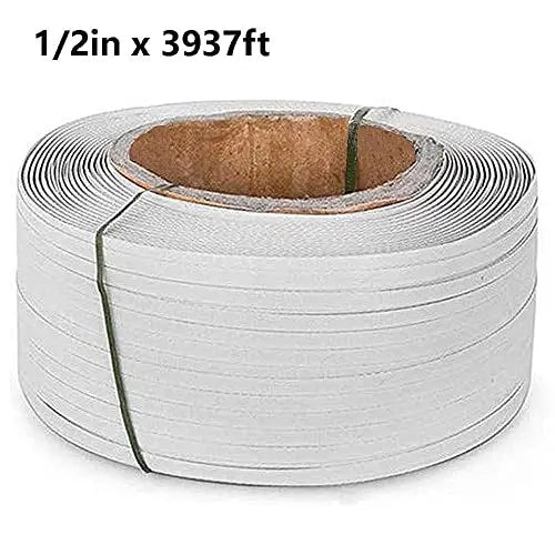 Uyoyous Heavy Duty PET/PP Poly Strapping Kit with Steel Tensioner & Sealer Tools, 1/2â€?x 3937' Roll for Shipping