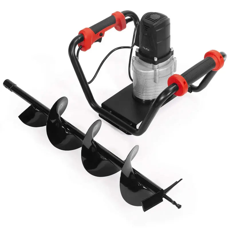 XtremepowerUS 1500W Post Hole Digger â€?Earth Auger for Fencing and Landscaping Projects
