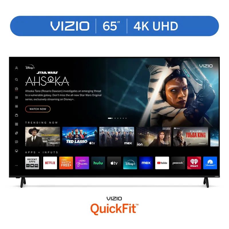 VIZIO 65â€?4K UHD Smart TV with Dolby Vision HDR, WiFi 6, Voice Control â€?V4K65M-0804