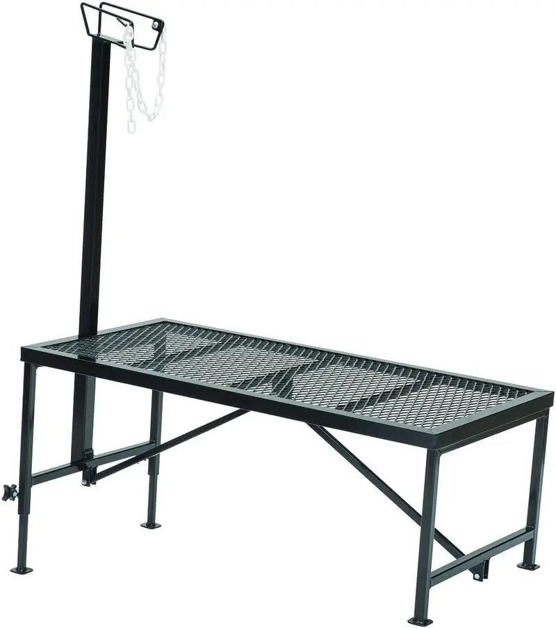 Weaver Leather Livestock Steel Trim Stand, Adjustable & Durable, Black, for Sheep & Goats