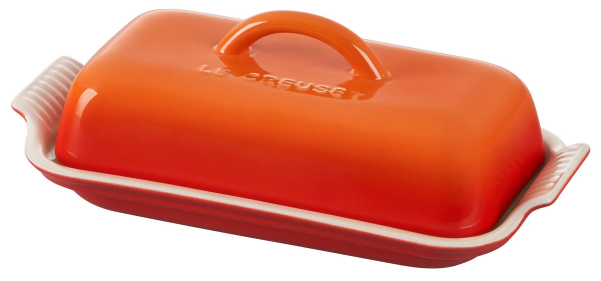 Le Creuset Heritage Butter Dish ,Flame