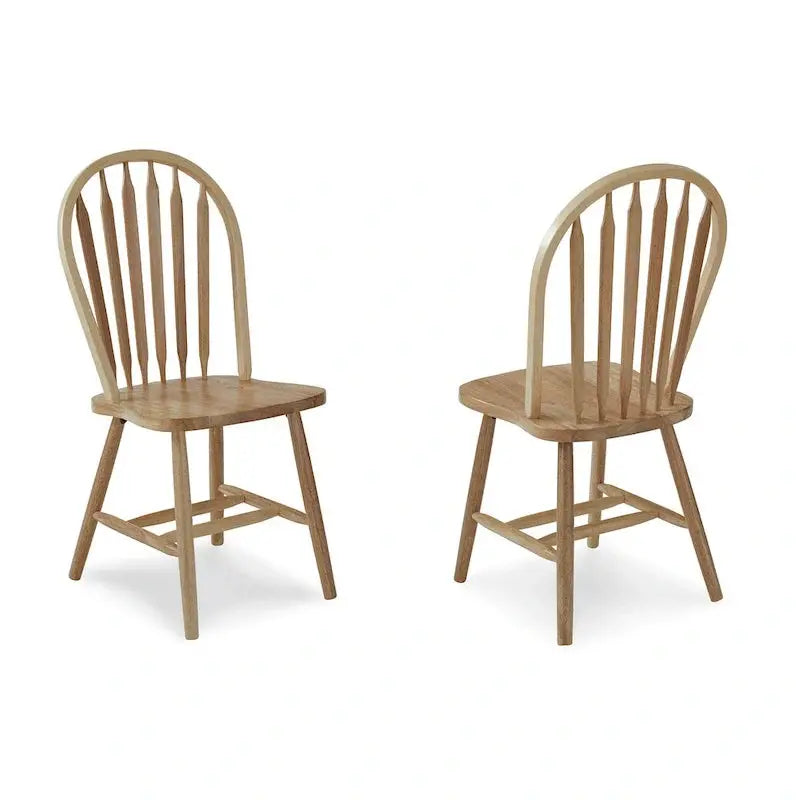 Windsor-Style Solid Wood Dining Chair â€?Classic Arrowback Design for Formal or Casual Spaces