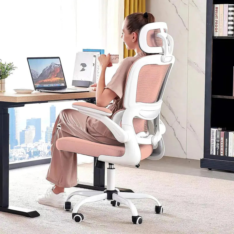 TRALT Ergonomic Office Chair â€?Heavy-Duty 330 lb Capacity Home or Gaming Seat with 360° Casters