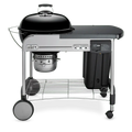 Weber Performer Deluxe 22-Inch Black Charcoal Grill with Integrated Ash Catcher