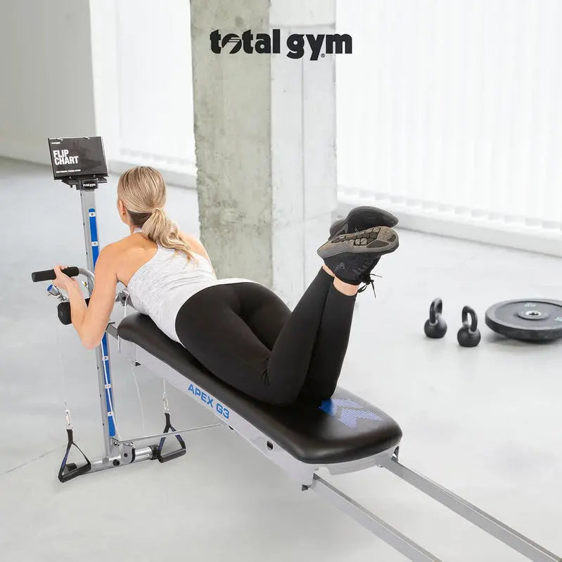 Total Gym APEX â€?Space-Saving Full-Body Home Workout System