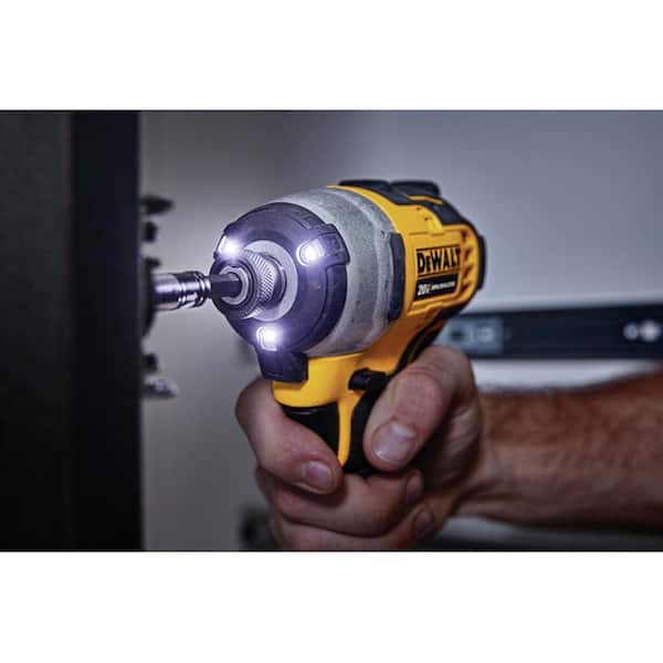 ATOMIC 20V MAX Cordless Brushless Compact 1/4 in. Impact Driver. (2) 20V 1.3Ah Batteries. Charger. and Bag