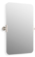 Castia by Studio McGee 20" x 30" Rectangular Mirror Vibrant Brushed Nickel