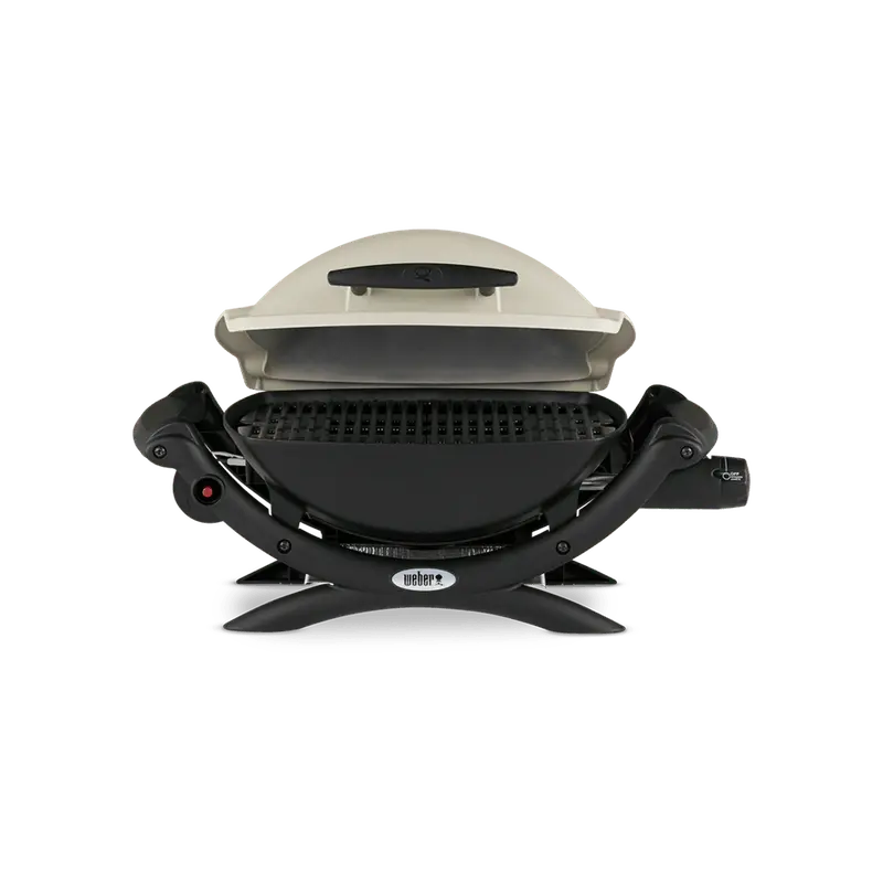 Weber Q 1000 Portable Tabletop Propane Grill â€?Compact, Cast-Aluminum Body, Precise Heat Control