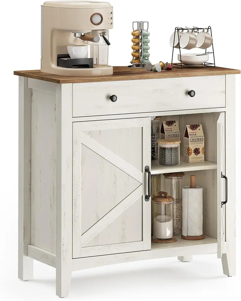 VASAGLE LIRY Collection Buffet Cabinet â€?Multi-Use Storage Credenza or Sideboard