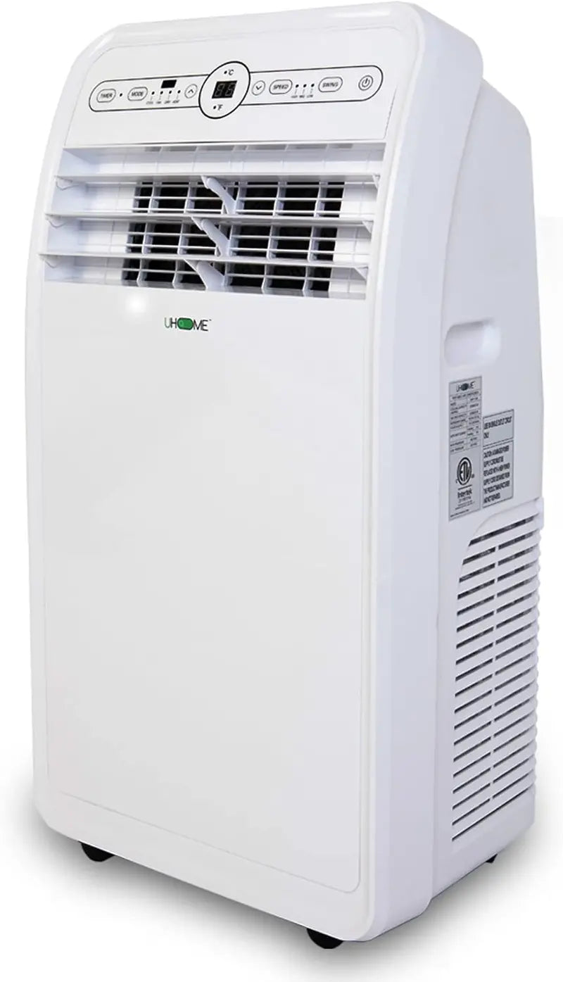 Uhome 8000 BTU Portable Air Conditioner â€?Compact 3-in-1 Cooling, Dehumidifying & Fan Unit with Remote and Window Kit