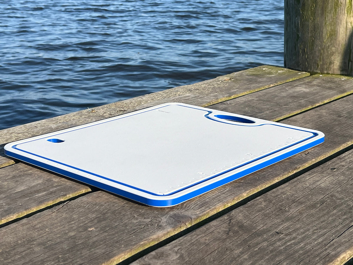 Made in the USA | Premium Bucket or Cooler Fishing Bait Fillet Cutting Board