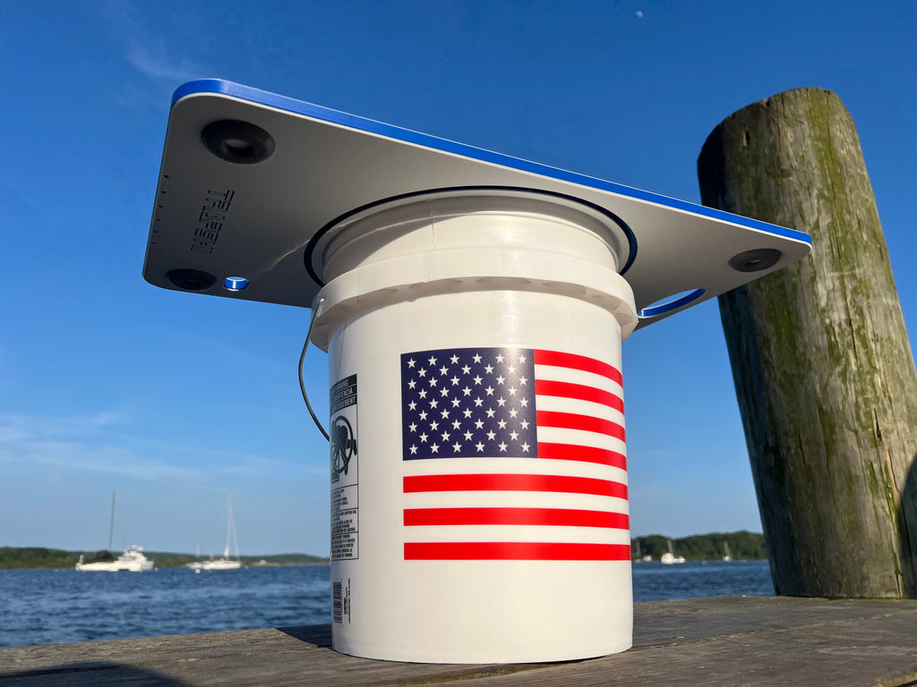 Made in the USA | Premium Bucket or Cooler Fishing Bait Fillet Cutting Board