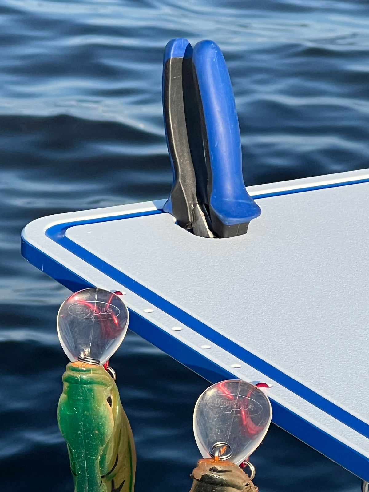Made in the USA | Premium Bucket or Cooler Fishing Bait Fillet Cutting Board