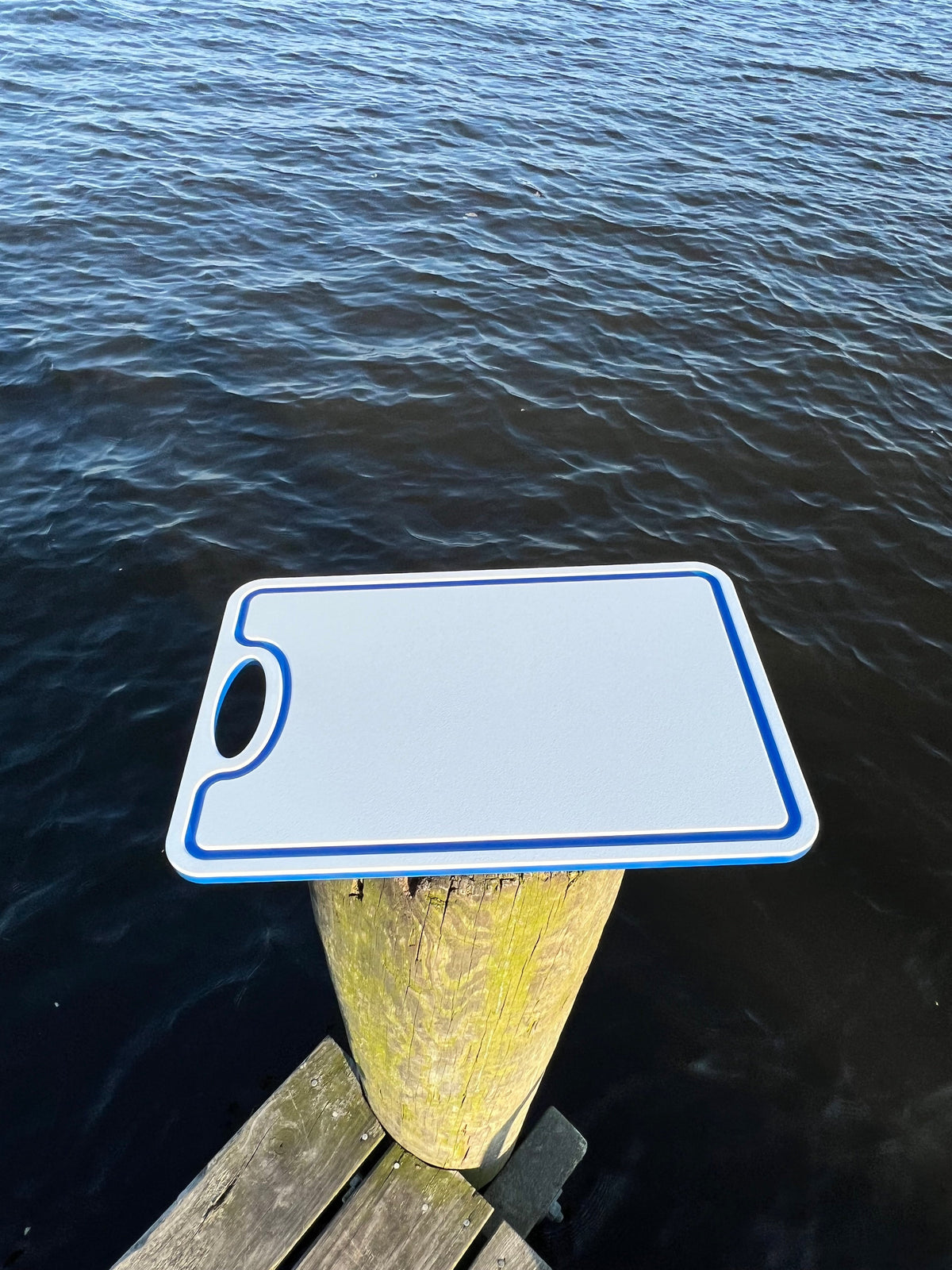 Made in the USA | Premium Cutting Board | Textured 1/2 inch HDPE | Non-Skid or Mark Rubber Feet | Great for Boats & any Counter-top