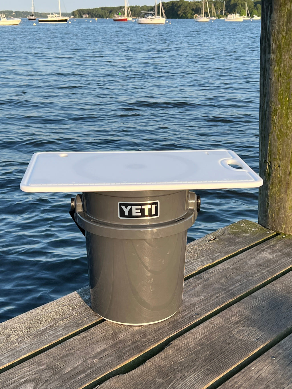 Made in the USA | Premium Bucket or Cooler Fishing Bait Fillet Cutting Board