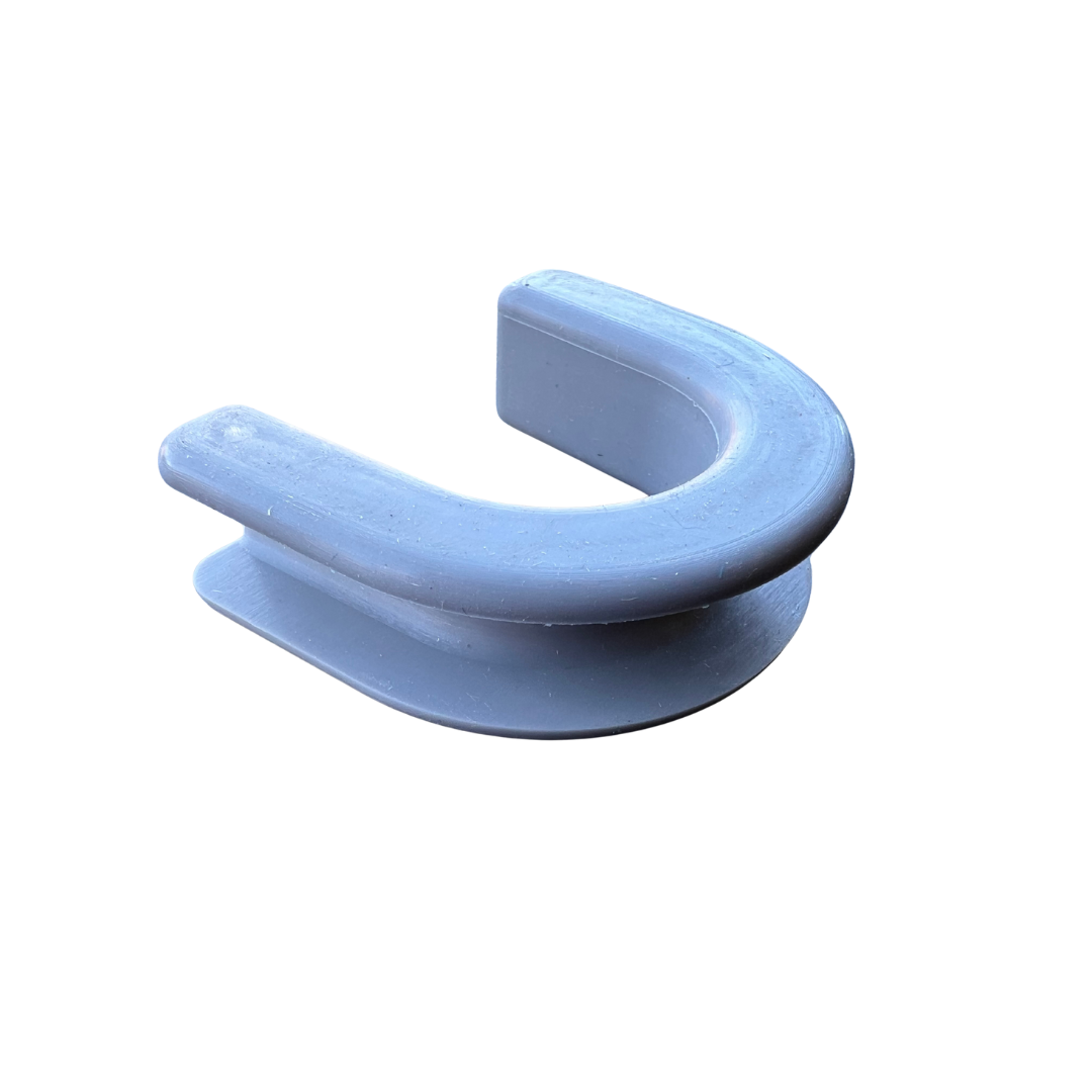 TRAPSKI Non-Skid Rubber Slot Inserts for Ski & Snowboard Racks â€?Gray 4-12 Packs