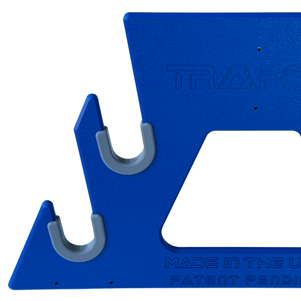TRAPSKI Non-Skid Rubber Slot Inserts for Ski & Snowboard Racks â€?Gray 4-12 Packs