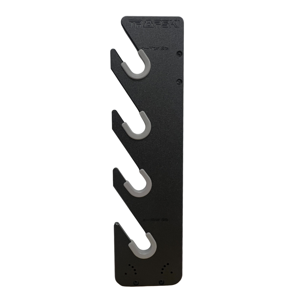 TRAPSKI Non-Skid Rubber Slot Inserts for Ski & Snowboard Racks â€?Gray 4-12 Packs