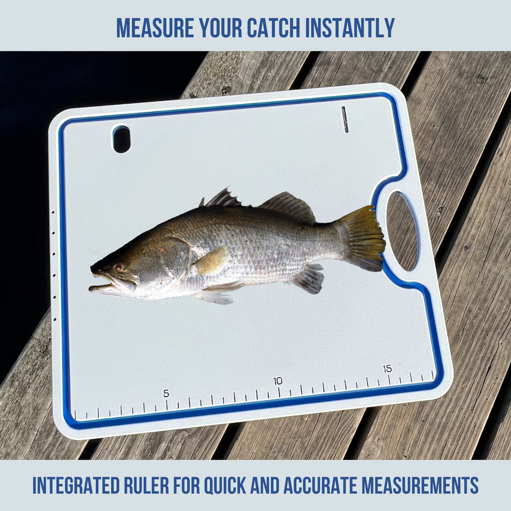 Made in the USA | Premium Bucket or Cooler Fishing Bait Fillet Cutting Board