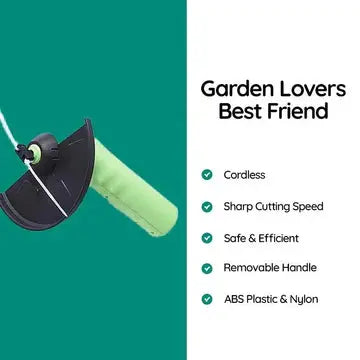 Weed Wacker Mini Cordless Trimmer â€?Compact & Lightweight for Edging