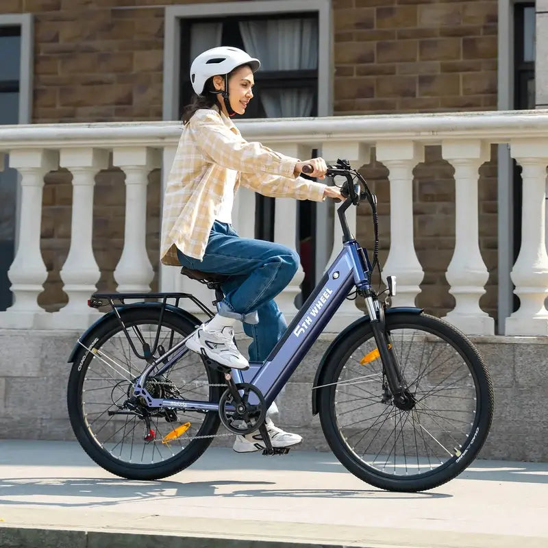W18B 26-Inch Electric Bike â€?350W Motor, 36V 10.4Ah Removable Battery, 7-Speed UL2849 Certified
