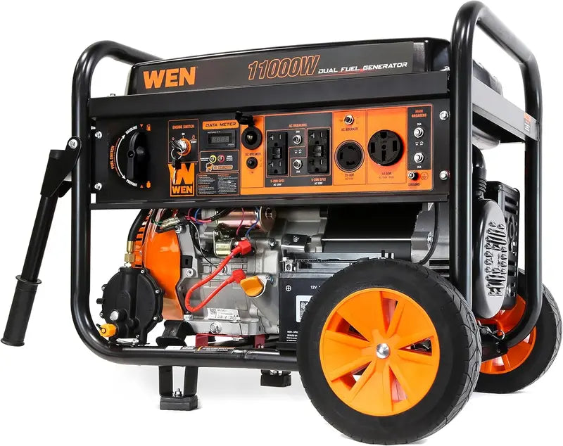 WEN Tri-Fuel Generator â€?14,500W 120V/240V Output for Gas, Propane, or Natural Gas