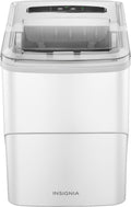 Insignia - 26 lb. Portable Icemaker with Auto Shut-Off - White
