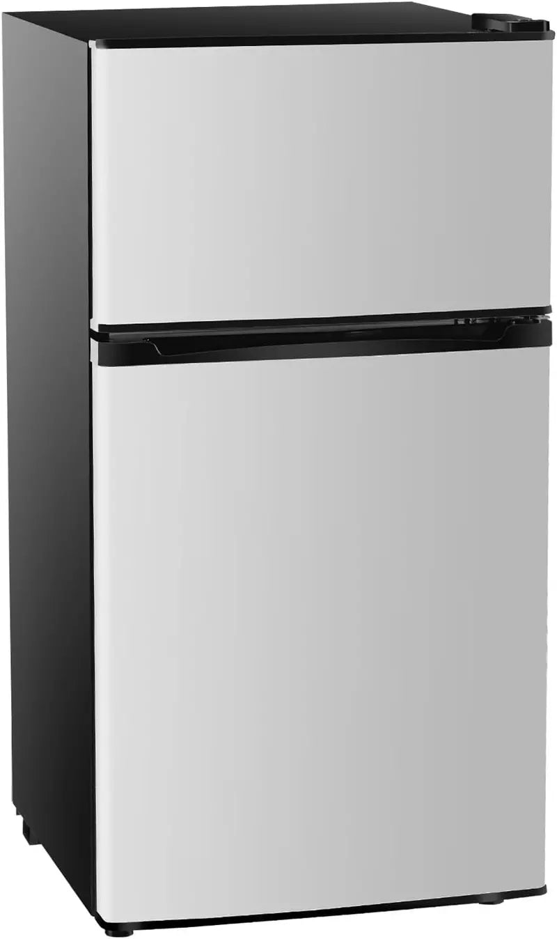 Sweetcrispy 3.2 cu. ft. Mini Fridge with Freezer â€?Single-Door Compact Refrigerator