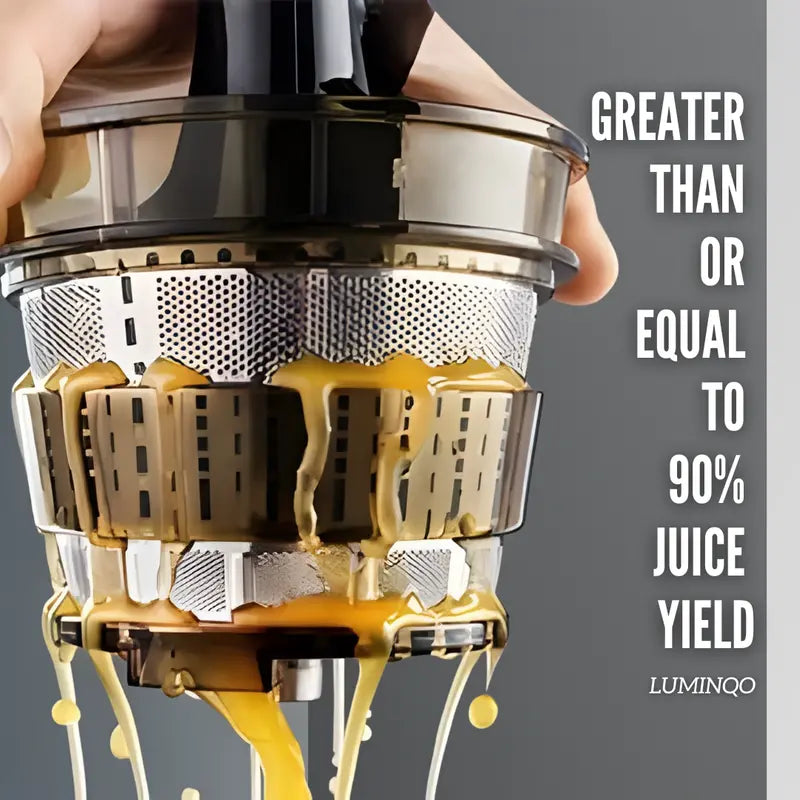 Wide-Feed Electric Juicer for Whole Fruits â€?Fast Cold-Press Extraction