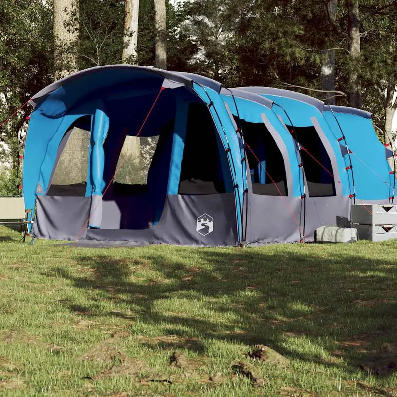 Waterproof 8-Person Tunnel Family Tent â€?Spacious, Weather-Resistant Shelter for Camping or Backyard Use