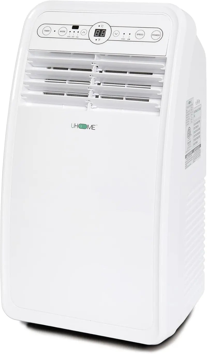 Uhome 8000 BTU Portable Air Conditioner â€?Compact 3-in-1 Cooling, Dehumidifying & Fan Unit with Remote and Window Kit