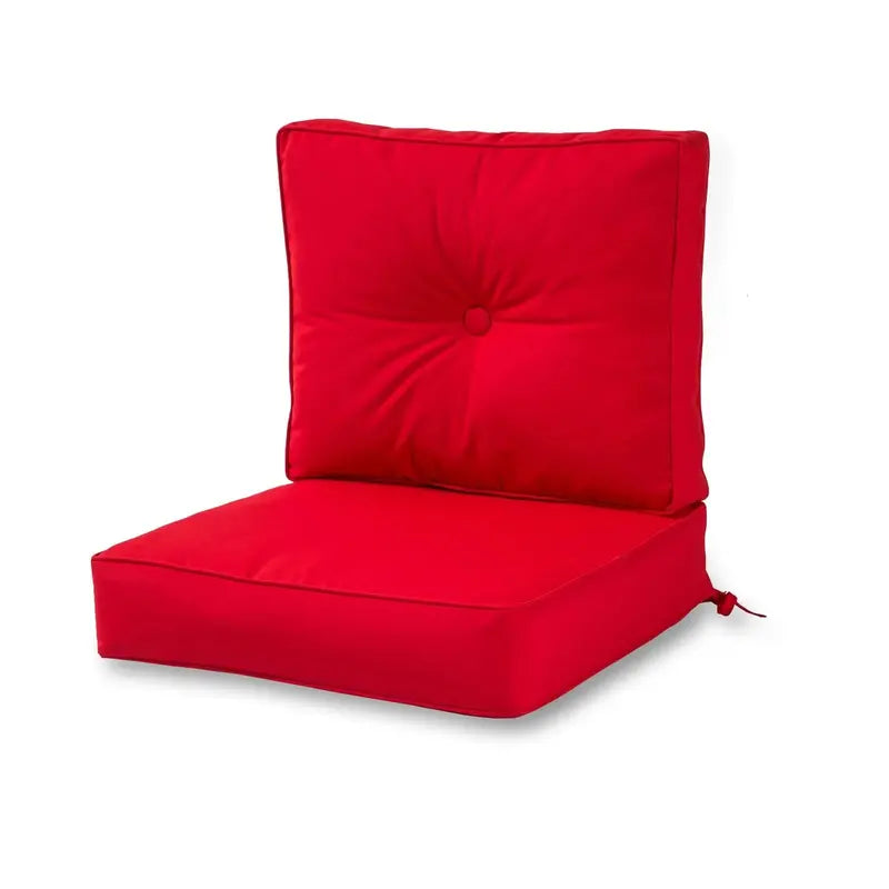 Sunbrella Premium Deep-Seat Outdoor Cushion Set â€?2-Piece Weather-Resistant Patio Upgrade