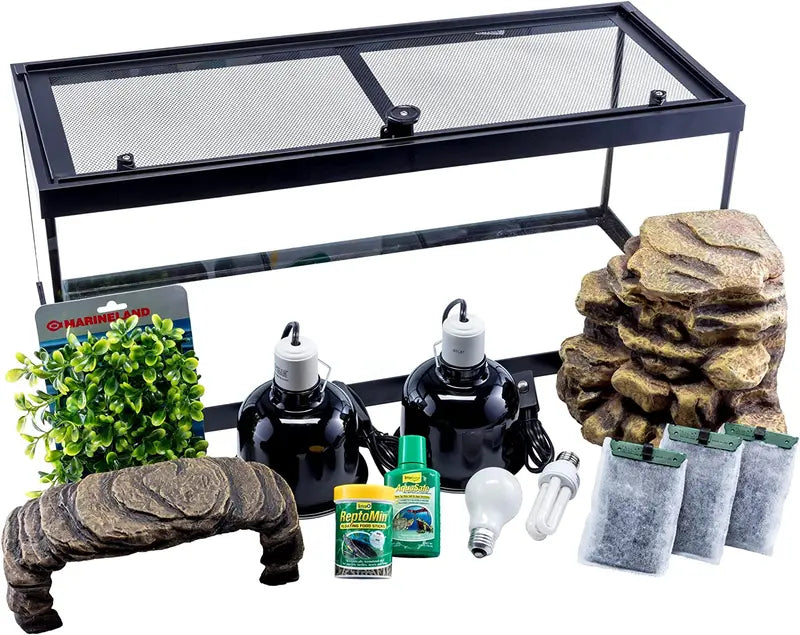 Tetra Aquatic Turtle Deluxe 20-Gallon Kit â€?Includes Filter, Heater, and UV Lighting