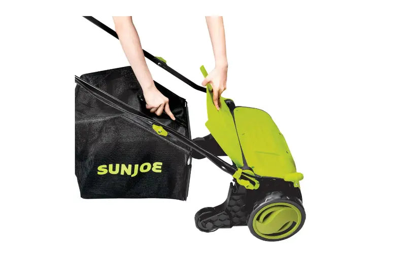 Sun Joe AJ805E Electric Lawn Dethatcher â€?15-Inch, 13-Amp with Collection Bag