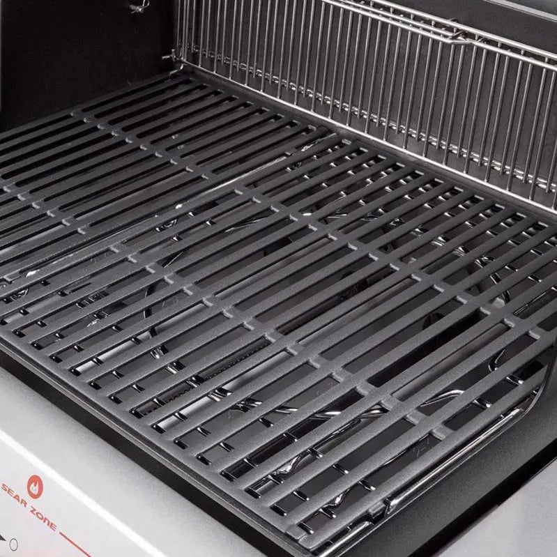Weber Genesis E-335 Propane Grill â€?3-Burner, Stainless Steel, Deep Sea Blue Finish, Premium Gas BBQ