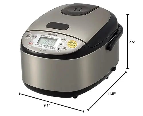 Zojirushi NS-TSC30 Rice Cooker & Warmer â€?3-Cup Stainless Steel Model (2025 Edition)