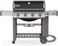 Weber Genesis II E-410 Natural Gas Grill â€?4-Burner Outdoor Grill in Matte Black with Reliable Ignition