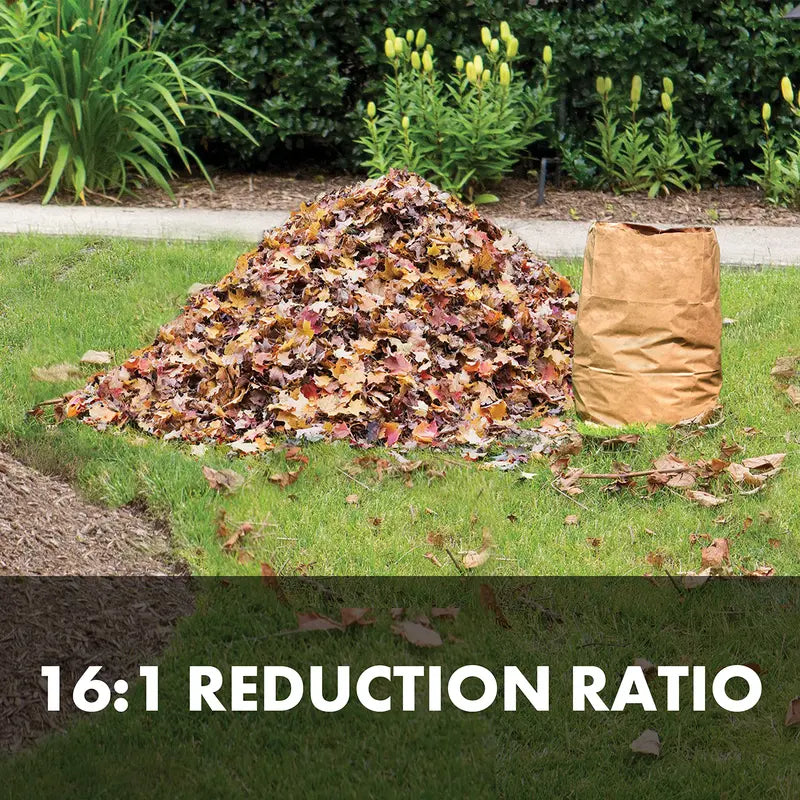 Sun Joe Electric Leaf Mulcher with 13-Amp Motor and 16:1 Shredding Ratio